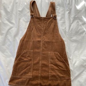 Others Follow Size S Corduroy Brown Dress